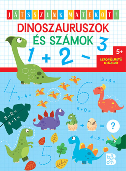 DINOSZAURUSZOK ÉS SZÁMOK - JÁTSSZUNK MATEKOT!