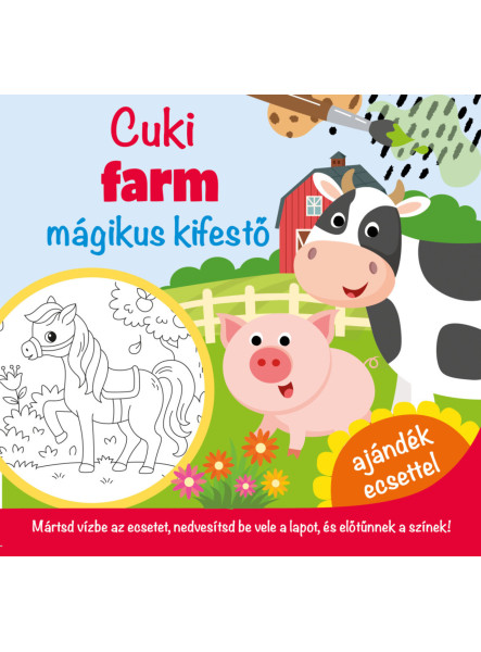 CUKI FARM - MÁGIKUS KIFESTŐ - AJÁNDÉK ECSETTEL