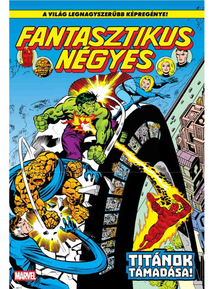 FANTASZTIKUS NÉGYES 19. - TITÁNOK TÁMADÁSA! FANTASZTIKUS NÉGYES 19. - TITÁNOK TÁMADÁSA!