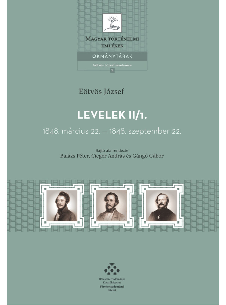LEVELEK II/12. (1848. MÁRCIUS 22. 1848. SZEPTEMBER 22.) LEVELEK II/12. (1848. MÁRCIUS 22. 1848. SZEPTEMBER 22.)