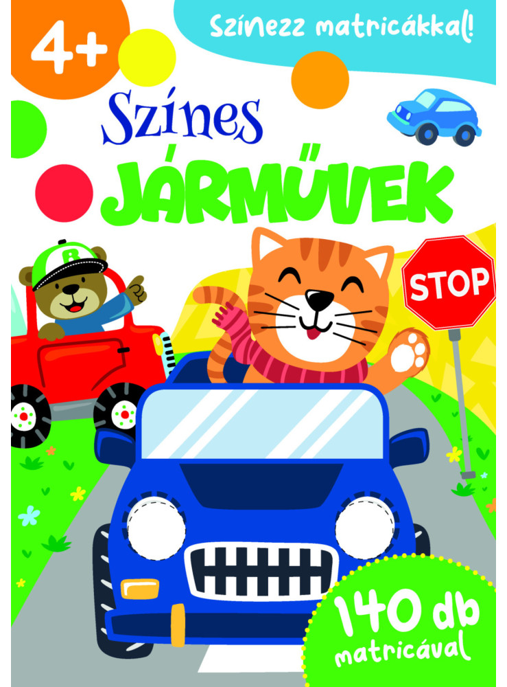 SZÍNES JÁRMŰVEK - SZÍNEZZ MATRICÁKKAL - 140 DB MATRICÁVAL SZÍNES JÁRMŰVEK - SZÍNEZZ MATRICÁKKAL - 140 DB MATRICÁVAL