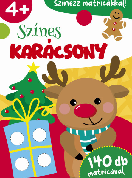SZÍNES KARÁCSONY  - SZÍNEZZ MATRICÁKKAL - 140 DB MATRICÁVAL