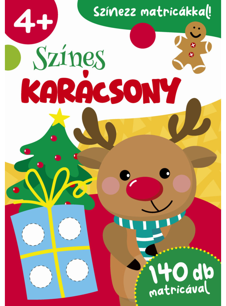 SZÍNES KARÁCSONY - SZÍNEZZ MATRICÁKKAL - 140 DB MATRICÁVAL SZÍNES KARÁCSONY - SZÍNEZZ MATRICÁKKAL - 140 DB MATRICÁVAL