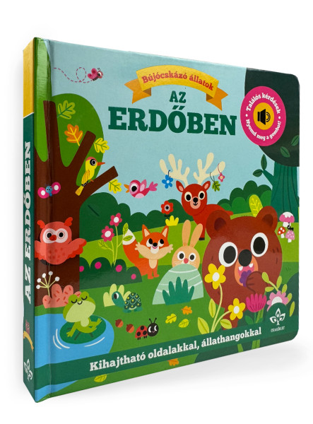 BÚJÓCSKÁZÓ ÁLLATOK AZ ERDŐBEN - KIHAJTHATÓ OLDALAKKAL, ÁLLATHANGOKKAL