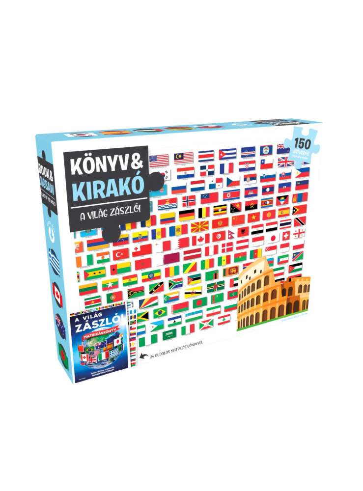 A VILÁG ZÁSZLÓI - KÖNYV & KIRAKÓ