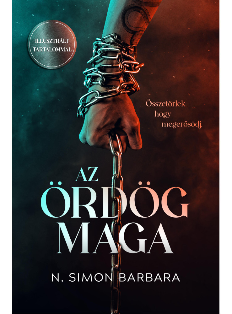 AZ ÖRDÖG MAGA - ILLUSZTRÁLT TARTALOMMAL -  ÉLFESTETT