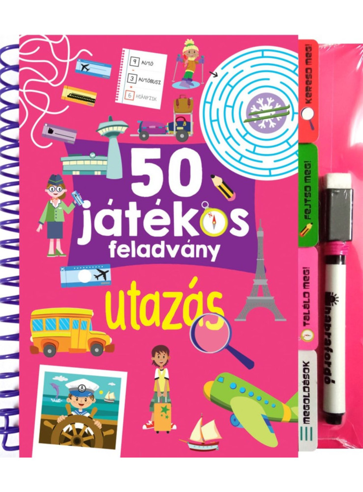 50 JÁTÉKOS FELADVÁNY - UTAZÁS 50 JÁTÉKOS FELADVÁNY - UTAZÁS