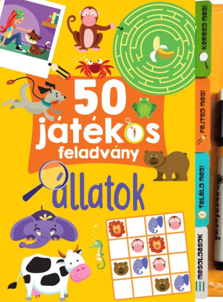 50 JÁTÉKOS FELADVÁNY - ÁLLATOK