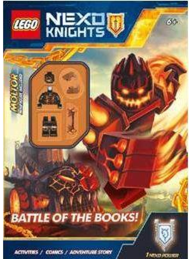 A KÖNYVEK CSATÁJA - LEGO NEXO KNIGHTS - AJÁNDÉK MINIFIGURÁVAL