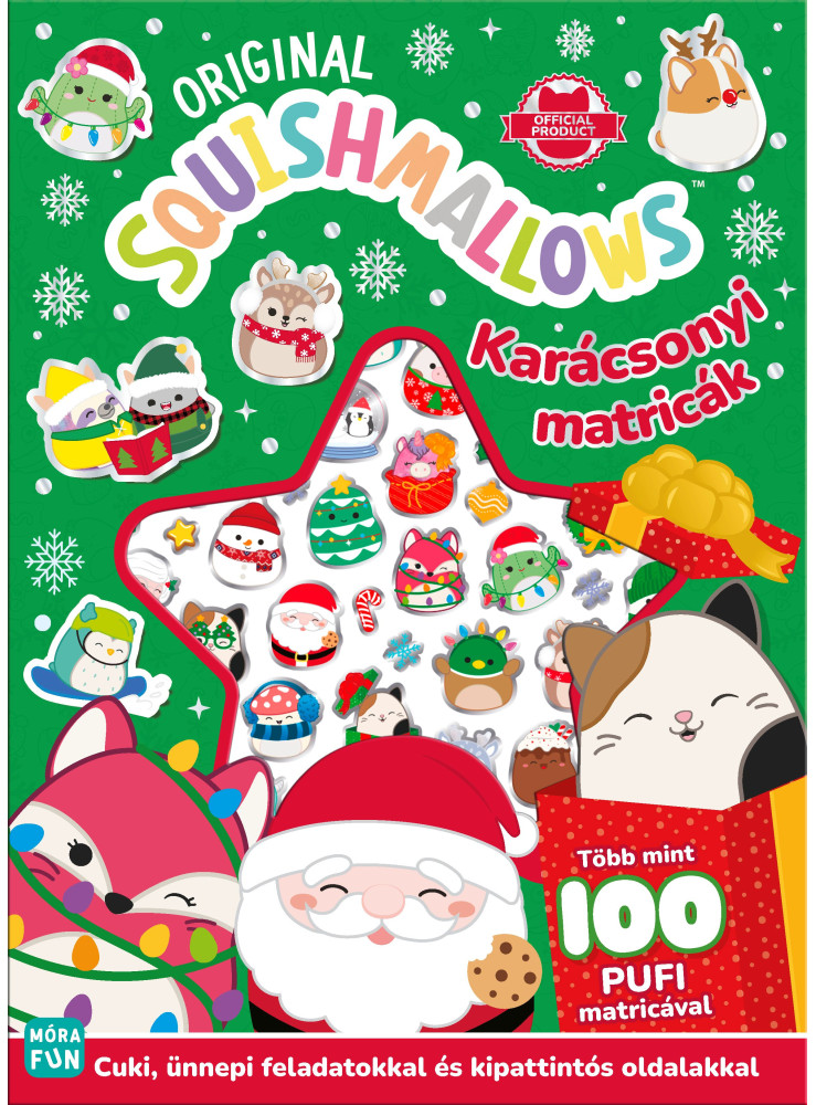 ORIGINAL SQUISHMALLOWS - KARÁCSONYI MATRICÁK- TÖBB MINT 100 PUFI MATRICÁVAL