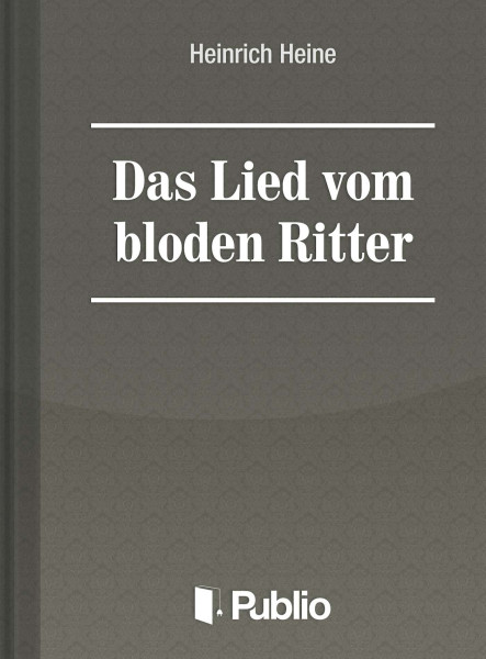 Das Lied vom blöden Ritter (ekönyv)