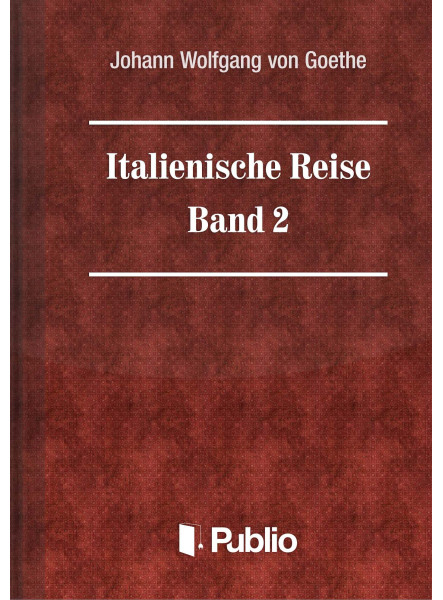 Italienische Reise  -  Band 2 (ekönyv)