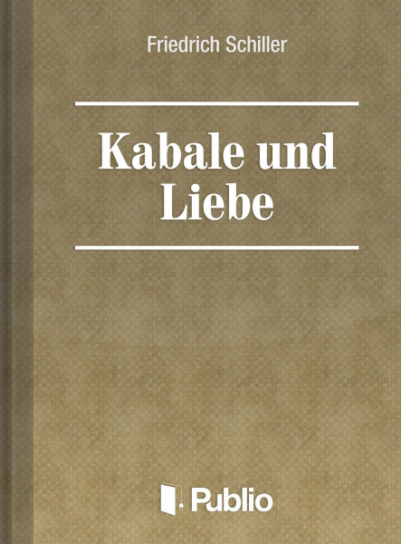 Kabale und Liebe (ekönyv)