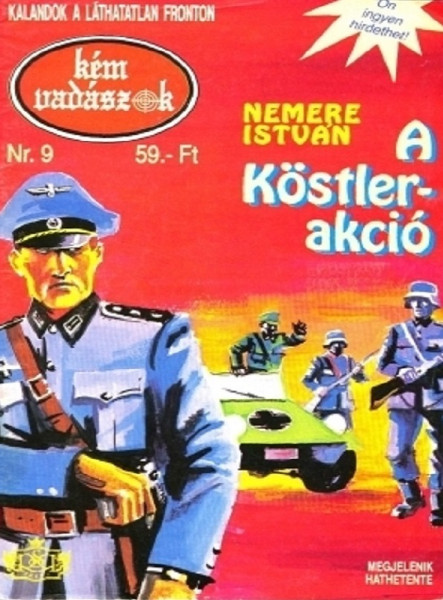 A Köstler-akció (Kémvadászok-9) (ekönyv)