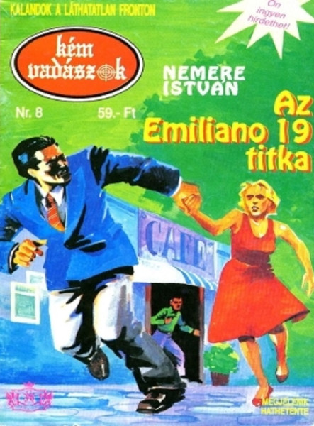 Az Emiliano 19. titka (Kémvadászok-8) (ekönyv)