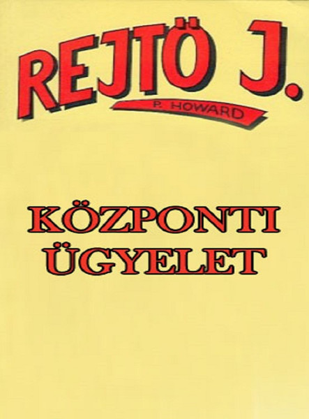 Központi ügyelet (ekönyv)