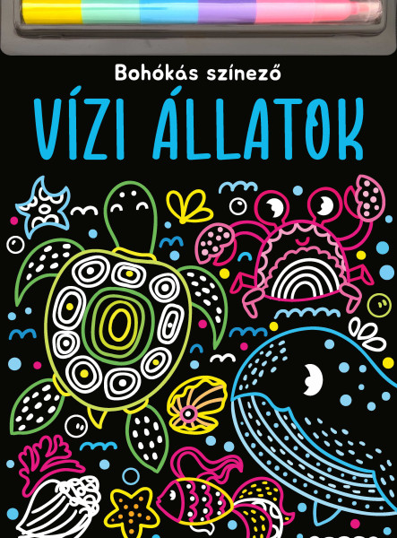 VÍZI ÁLLATOK - BOHÓKÁS SZÍNEZŐ
