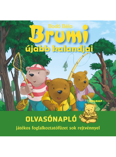 BRUMI ÚJABB KALANDJAI - OLVASÓNAPLÓ (JÁTÉKOS FOGLALKOZTATÓFÜZET SOK REJTVÉNNYEL)