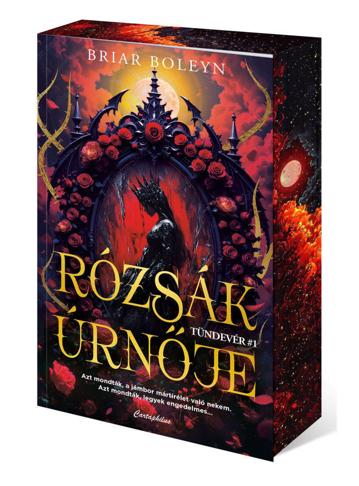 RÓZSÁK ÚRNŐJE - TÜNDEVÉR 1. ( ÉLFESTETT)