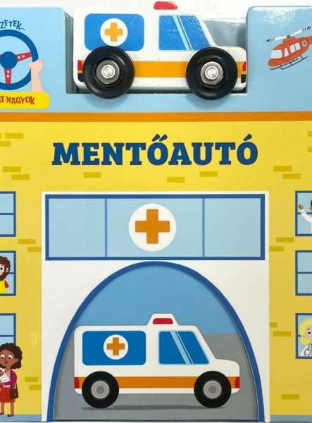 MENTŐAUTÓ ( FÁBÓL KÉSZÜLT AUTÓVAL)