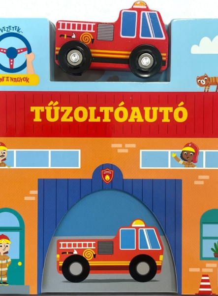 TŰZOLTÓAUTÓ (FÁBOL KÉSZÜLT AUTÓVAL )