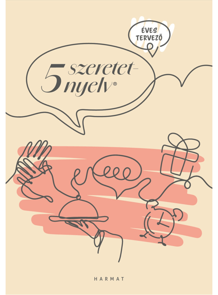 5 SZERETETNYELV - ÉVES TERVEZŐ (BÉZS) 5 SZERETETNYELV - ÉVES TERVEZŐ (BÉZS)