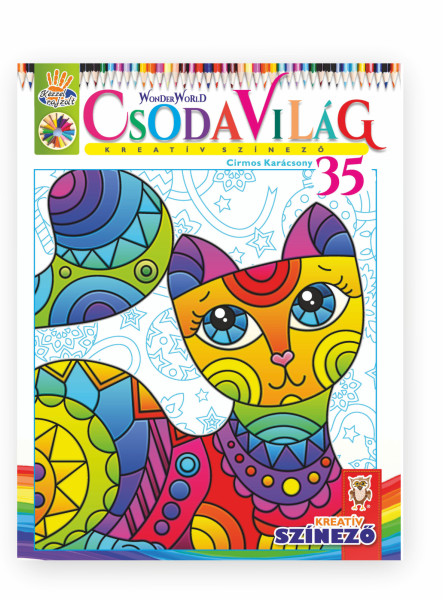 CSODAVILÁG KREATÍV SZÍNEZŐ 35.  - CIRMOS KARÁCSONY