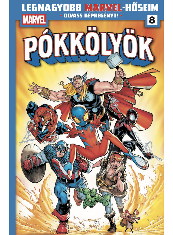 PÓKKÖLYÖK 4. - LEGNAGYOBB MARVEL-HŐSEIM 8. PÓKKÖLYÖK 4. - LEGNAGYOBB MARVEL-HŐSEIM 8.