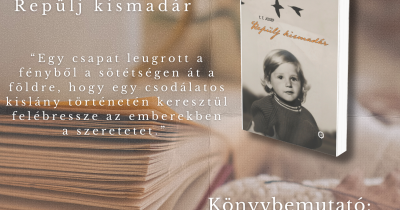 Repülj kismadár - könyvbemutató márciusban
